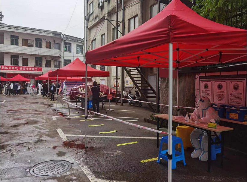以演促防 以练筑防  ——丰润公司配合区疫指办、社区办开展疫情防控应急演练
